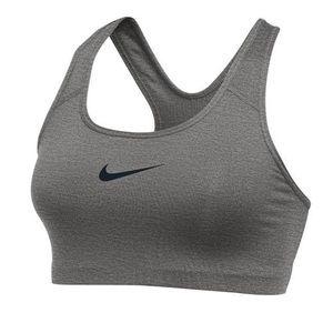 Nike Swoosh Sport Bra Dri-Fit- L/ Gray